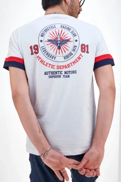T-Shirt Max Dillan Man097 Bianca