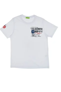T-Shirt Max Dillan Man086 Bianca