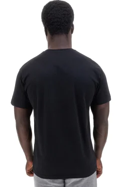 T-shirt nera con logo frontale 100% Cotone Abarth AH002TE