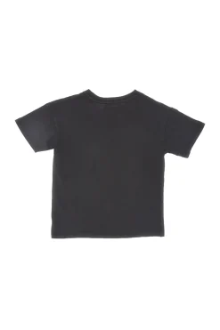 T-shirt Nera Con Stampa sul Petto Pitt Kids PT-K-T-7025
