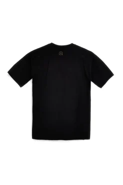 T-shirt nera girocollo a maniche corte Boardman ALPHA10