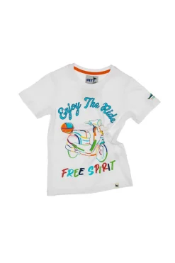 T-shirt Pitt Kids 03079 Bianca