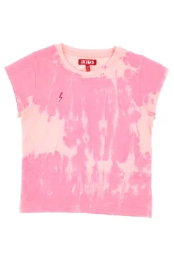 T-Shirt Rosa Effetto Tie-Dye Pitt Kids PT-G-T-05077