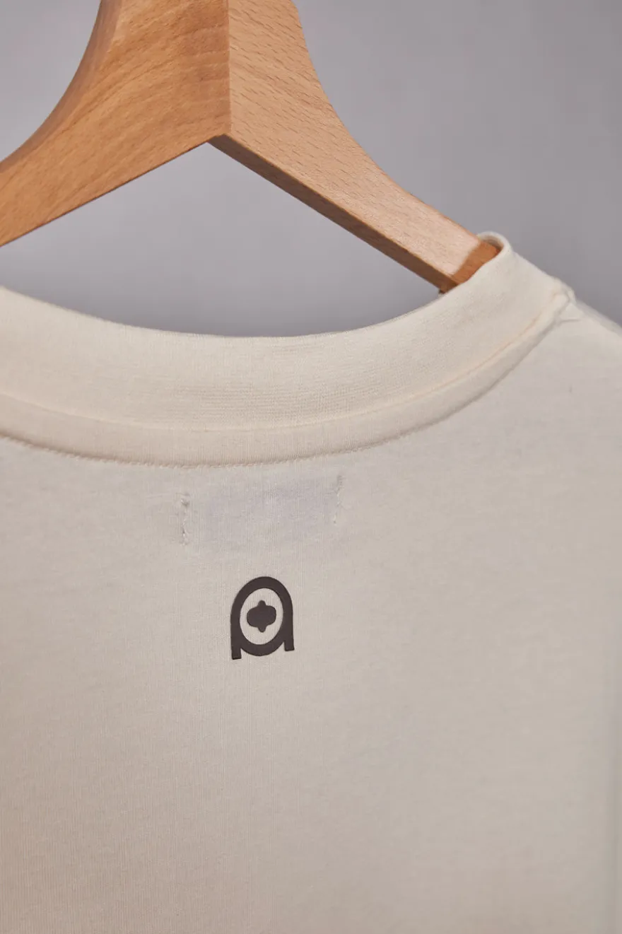 T-shirt Smoky White Con Stampa Boardman 107700PT-M-T-2006