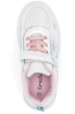 Turnschuhe mit Lichtern Grazie 2222 Weiß
