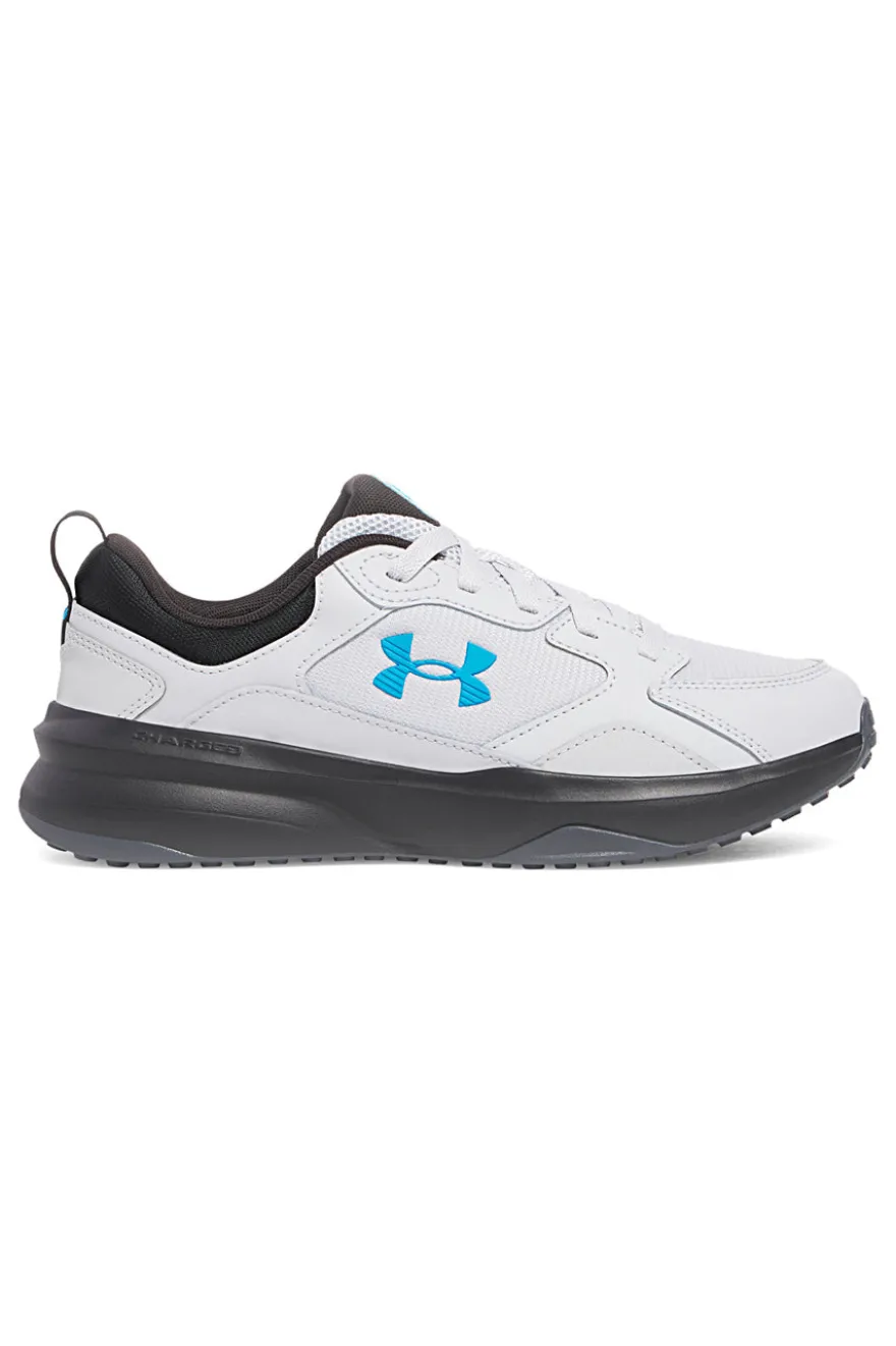 Under Amour Charged Edge Laufschuhe in Grau und Hellblau