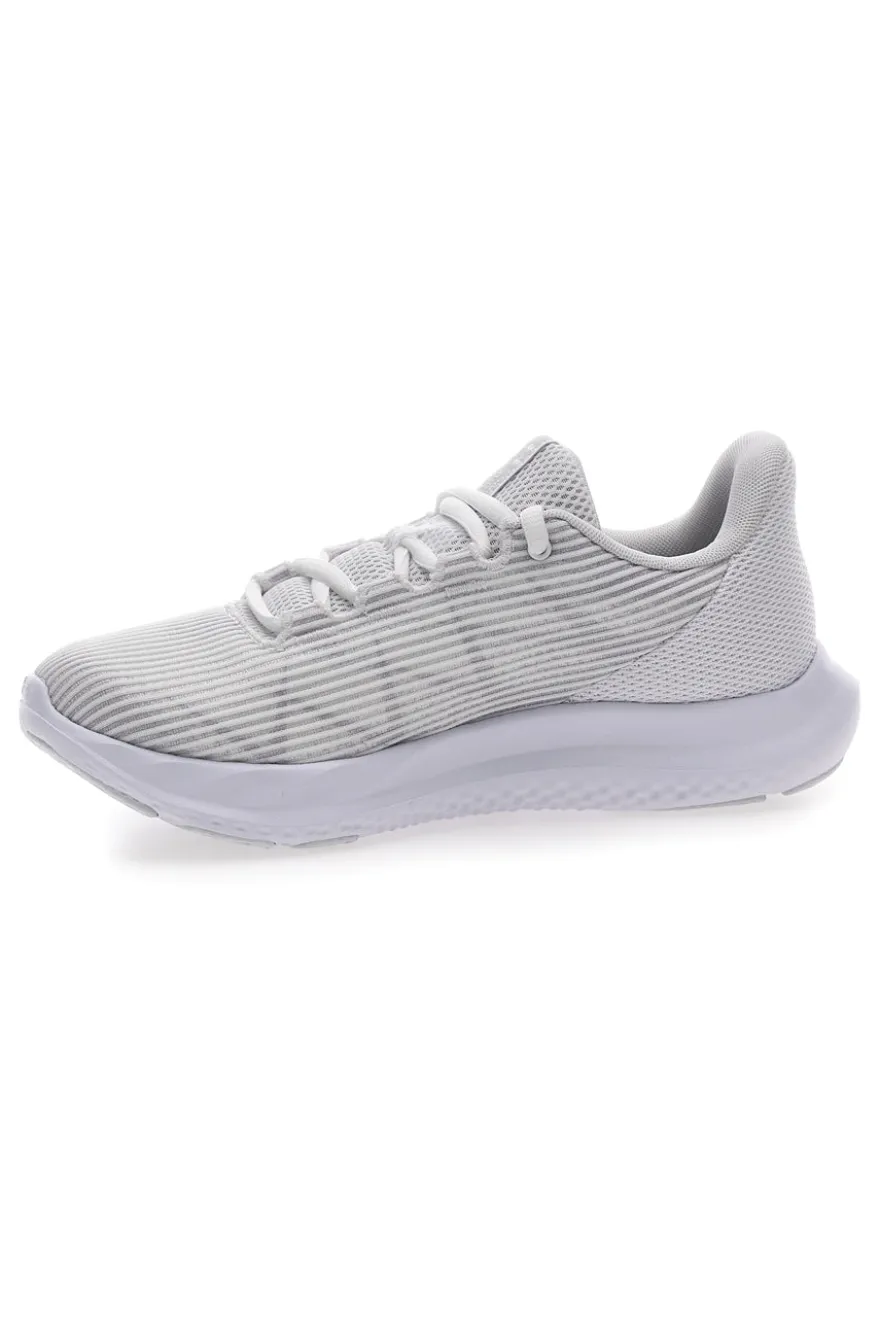 Under Armour Charged Speed Swift Weiße Laufschuhe