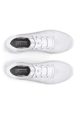 Under Armour Charged Speed Swift Weiße Laufschuhe