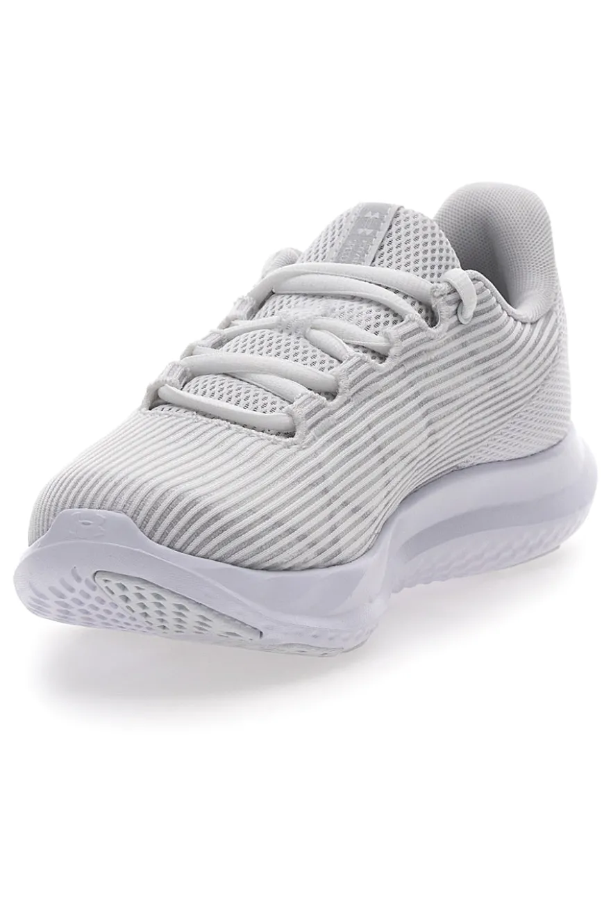 Under Armour Charged Speed Swift Weiße Laufschuhe