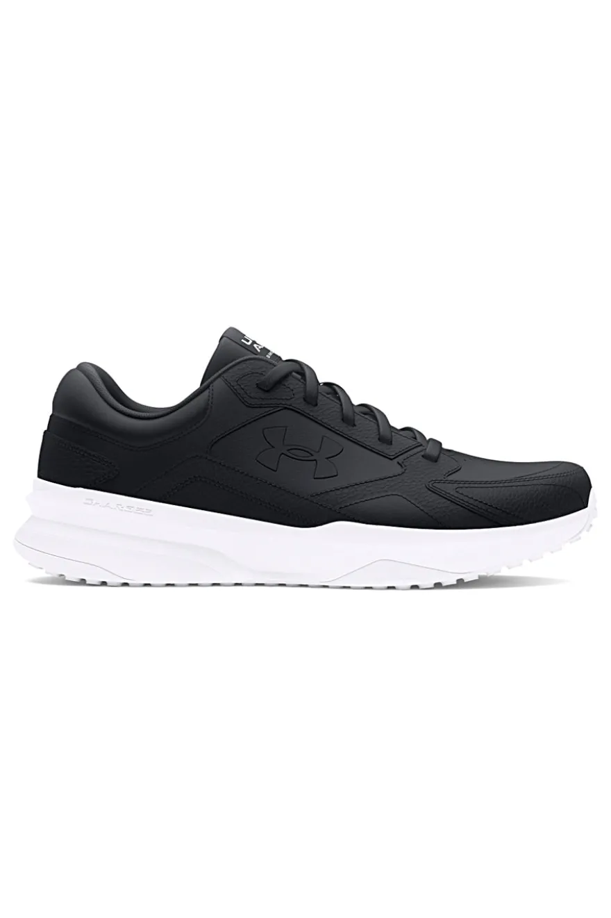 Under Armour Edge Lthr schwarze Leder-Laufschuhe