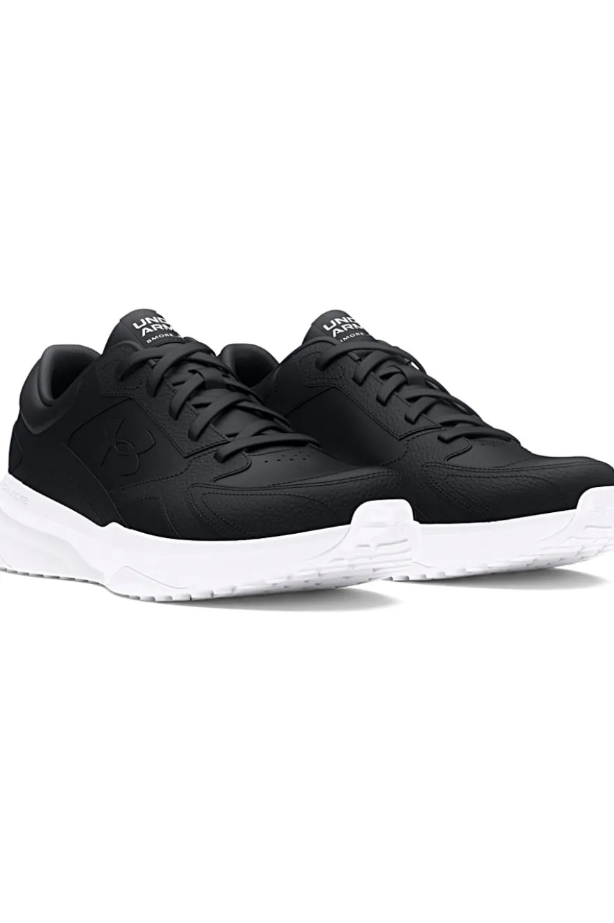 Under Armour Edge Lthr schwarze Leder-Laufschuhe
