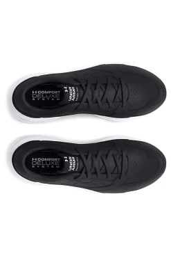 Under Armour Edge Lthr schwarze Leder-Laufschuhe