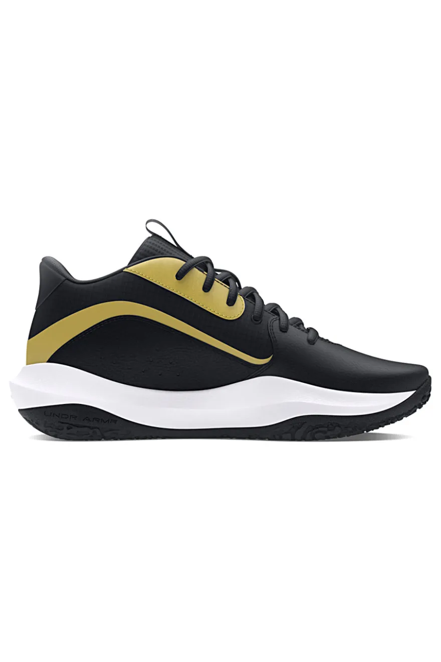 Under Armour Lockdown 7 Basketballschuhe in Schwarz und Gold