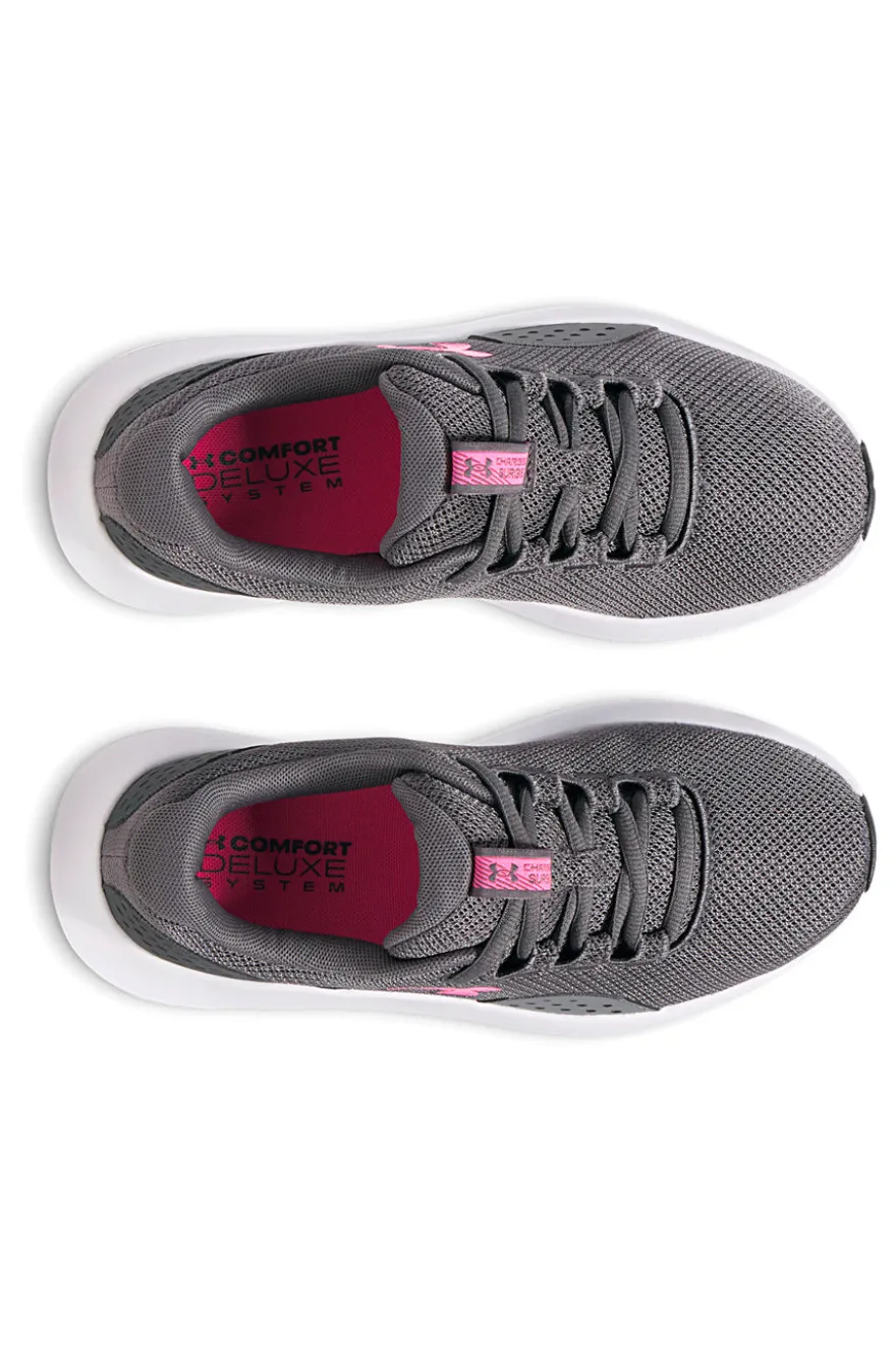 UNDER ARMOUR Rogue 4 Laufschuhe in Grau und Rosa