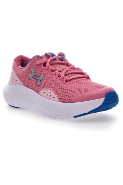 Under Armour UA BGS Surge 4 Print Rosa Laufschuhe