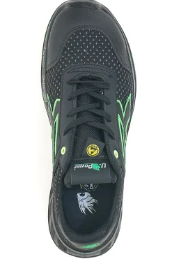 U.Power Steve ESD S3S CI FO SR Low Leichte schwarze Sicherheitsschuhe