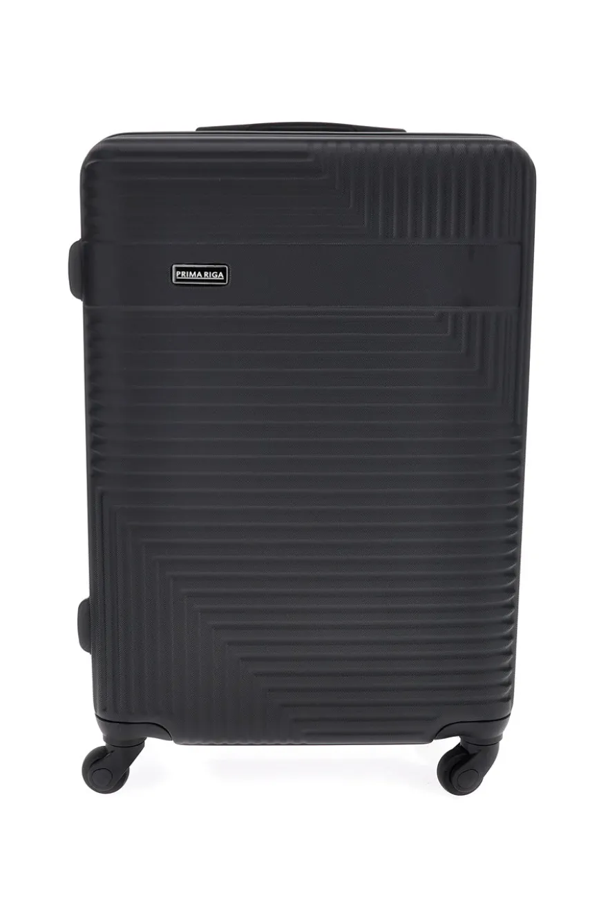 Valigia grande nera Prima Riga PR171G