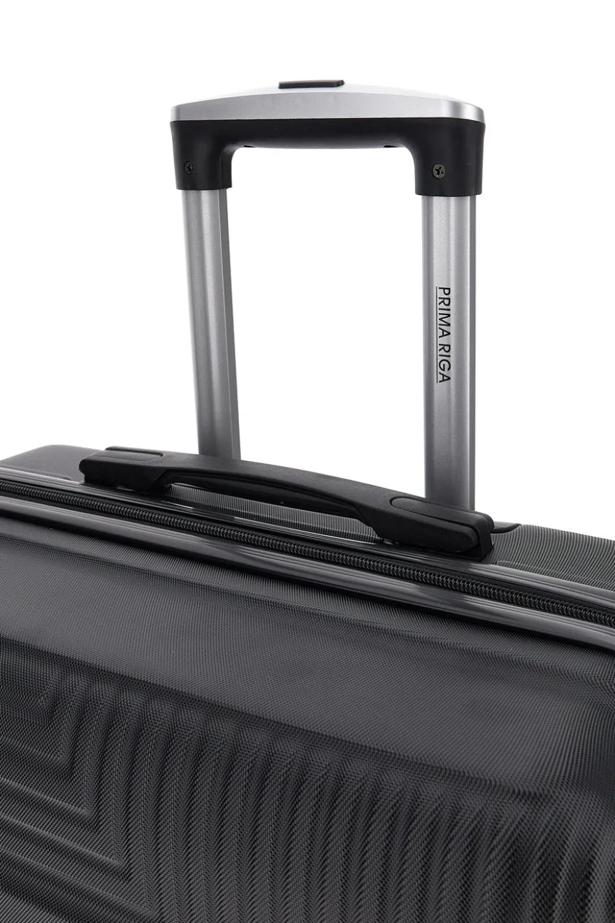 Valigia grande nera Prima Riga PR171G