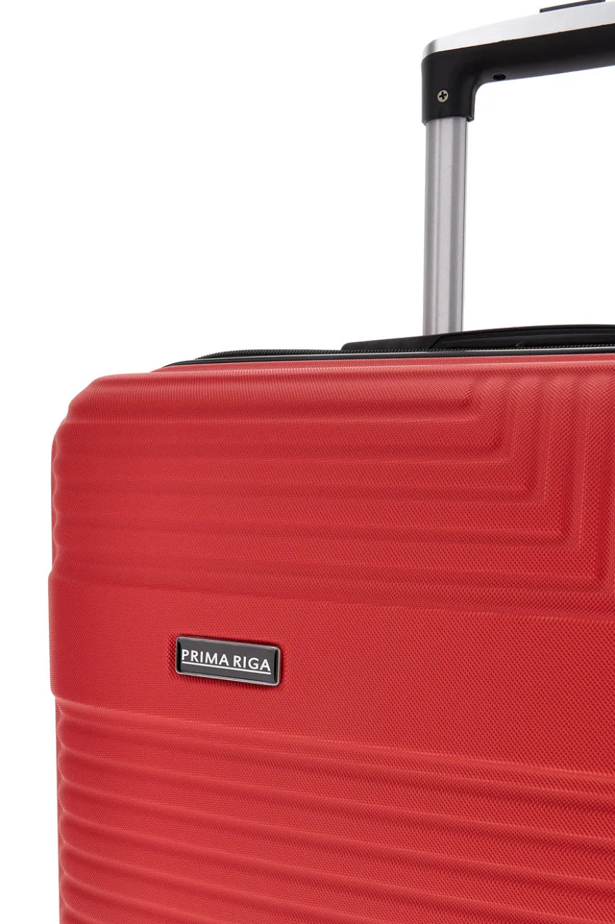 Valigia grande rossa Prima Riga PR171G