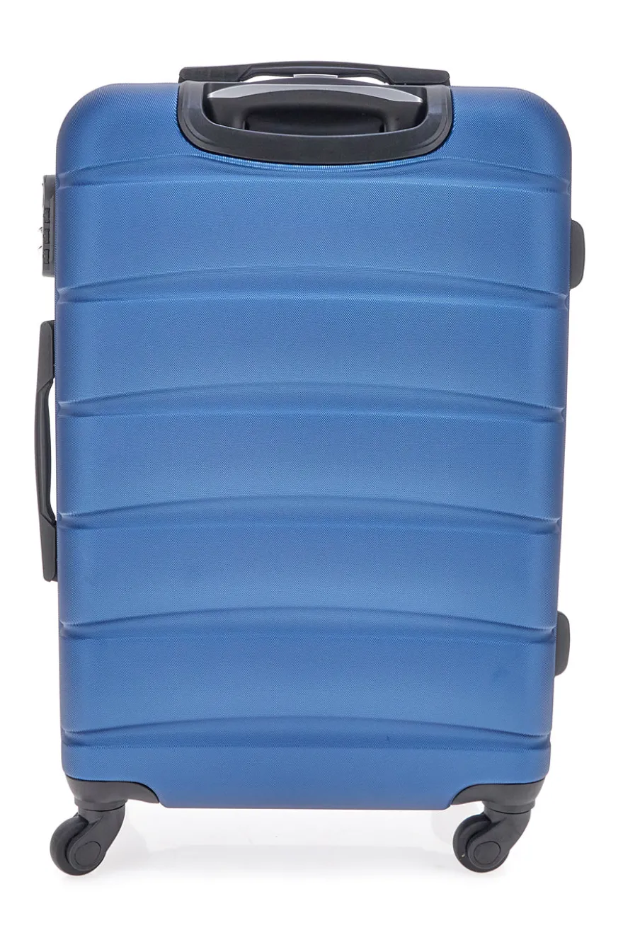 Valigia rigida blu royal grande Prima riga PR165/G