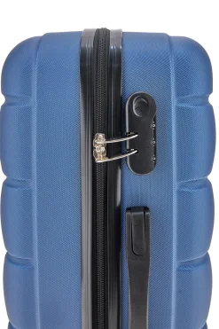 Valigia rigida blu royal media Prima riga PR165/M