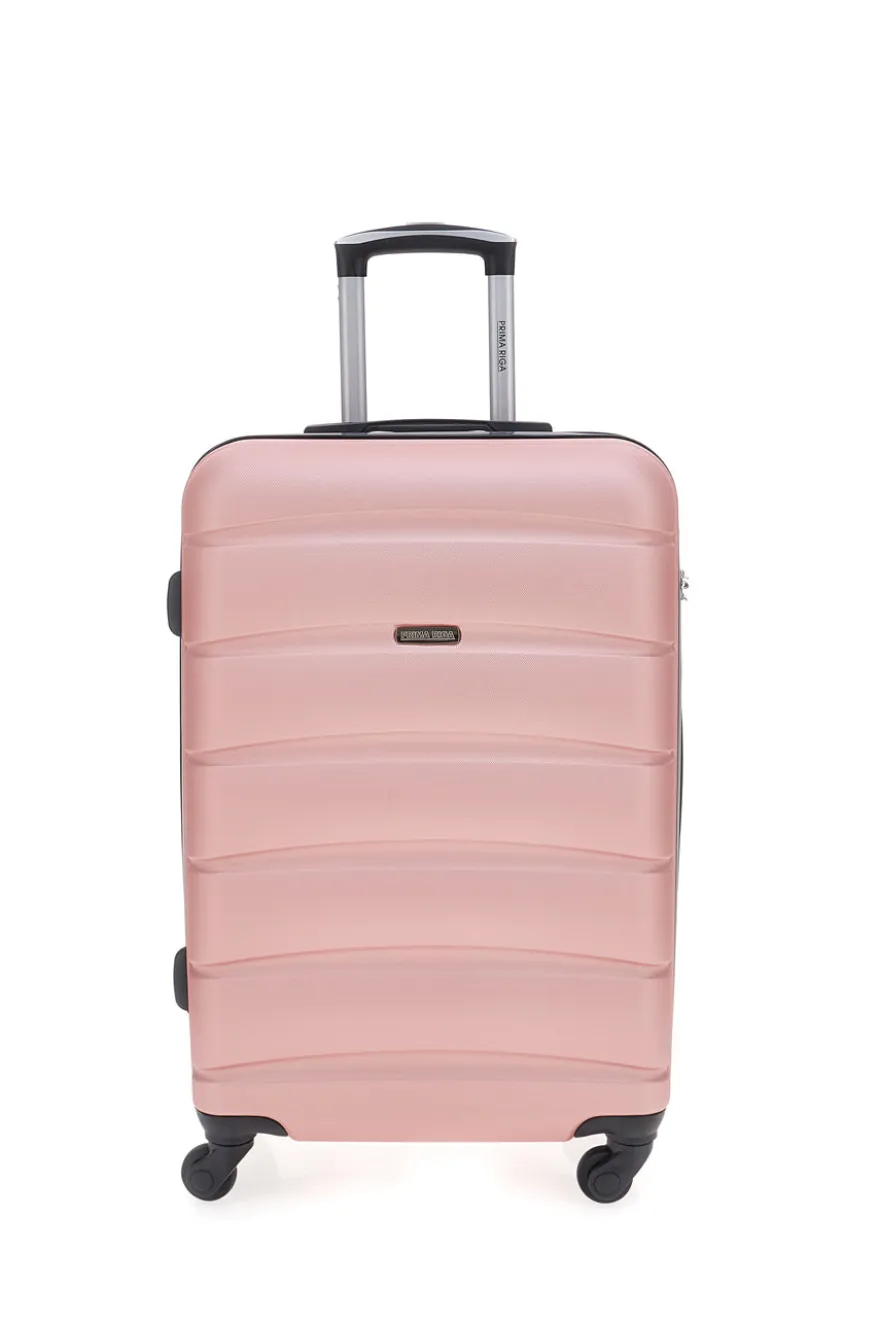 Valigia rigida rosa piccola Prima riga PR165/P