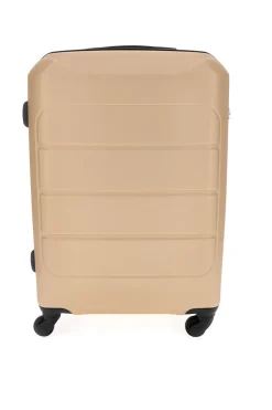 Valigia trolley grande champagne con lucchetto integrato Prima Riga PR173/G