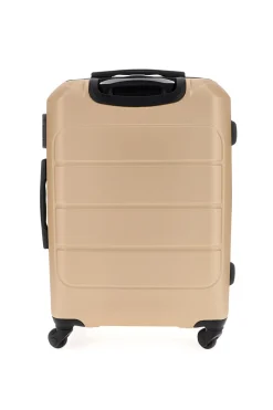 Valigia trolley grande champagne con lucchetto integrato Prima Riga PR173/G