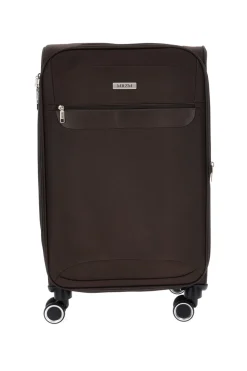 Valigia trolley grande marrone morbida Mrzm DH SOFT G