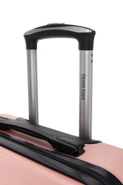 Valigia Trolley grande rosa con chiusura con combinazione Prima Riga PR172G