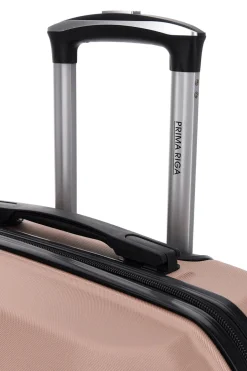 Valigia trolley grande rosa con lucchetto integrato Prima Riga PR173/G