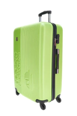 Valigia trolley grande verde rigida 4 ruote Indigeno INDIGENO182/G