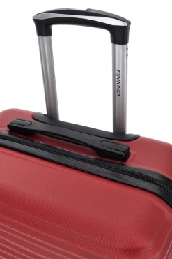 Valigia Trolley medio rossa 4 ruote multidirezionali Prima Riga PR172M