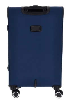 Valigia trolley piccola blu con ruote girevoli Mrzm DH SOFT P