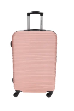 Valigia Trolley piccolo rosa 4 ruote multidirezionali Prima Riga PR172P