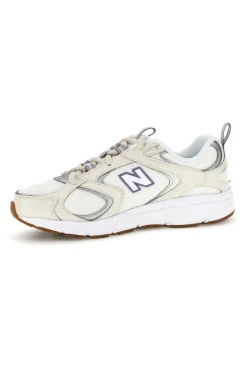 Weiß beige atmungsaktiv Komfort Turnschuhe New balance U408AOJ
