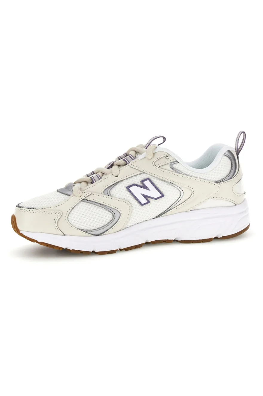 Weiß beige atmungsaktiv Komfort Turnschuhe New balance U408AOJ