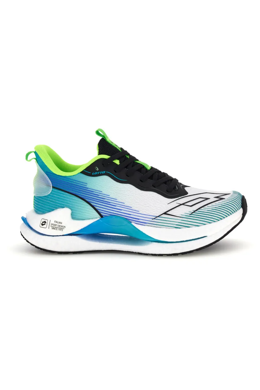 Weiß blau atmungsaktive Memory Foam Sportschuhe Lotto Speedride 500