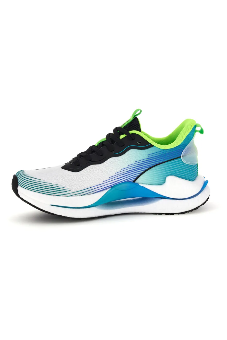 Weiß blau atmungsaktive Memory Foam Sportschuhe Lotto Speedride 500