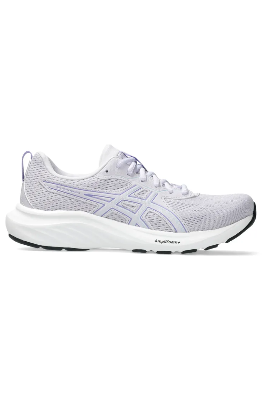 Weiß lila Laufschuhe Asics Gel-Contend 9