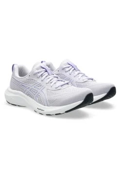 Weiß lila Laufschuhe Asics Gel-Contend 9