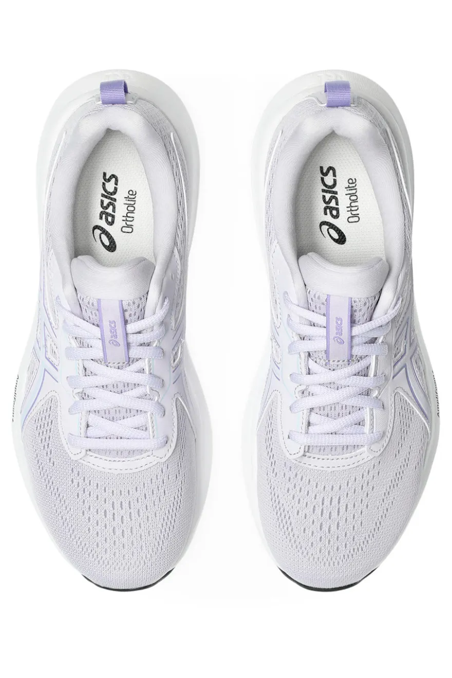 Weiß lila Laufschuhe Asics Gel-Contend 9