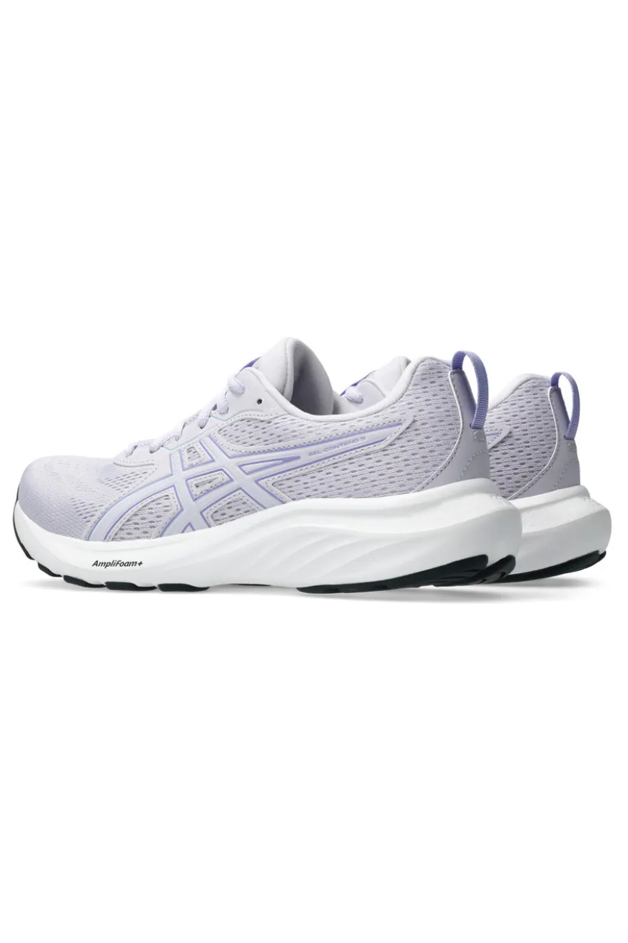 Weiß lila Laufschuhe Asics Gel-Contend 9