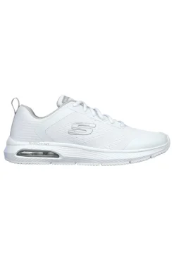 Weiße Fitnessschuhe Skechers Dyna-Air