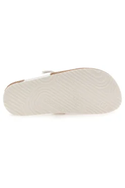 Weiße Hausschuhe Flip Flops mit vorgeformter Innensohle Superga S31C370