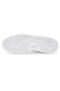 Weiße Komfort-Sneakers aus Leder Puma Smash 3.0 L