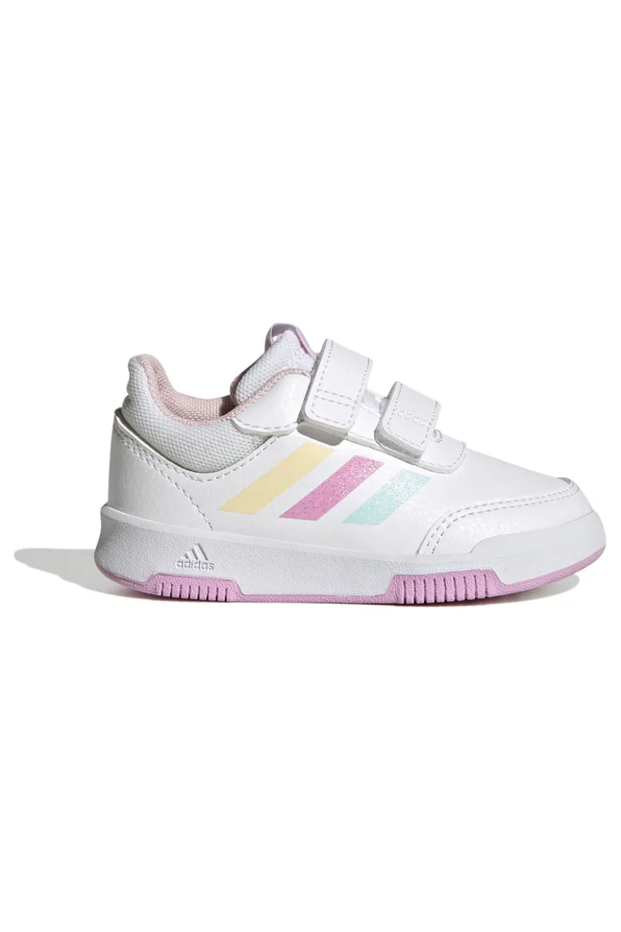 Weiße Lauflernschuhe mit bunten Details ADIDAS Tensaur Sport 2.0 CF I