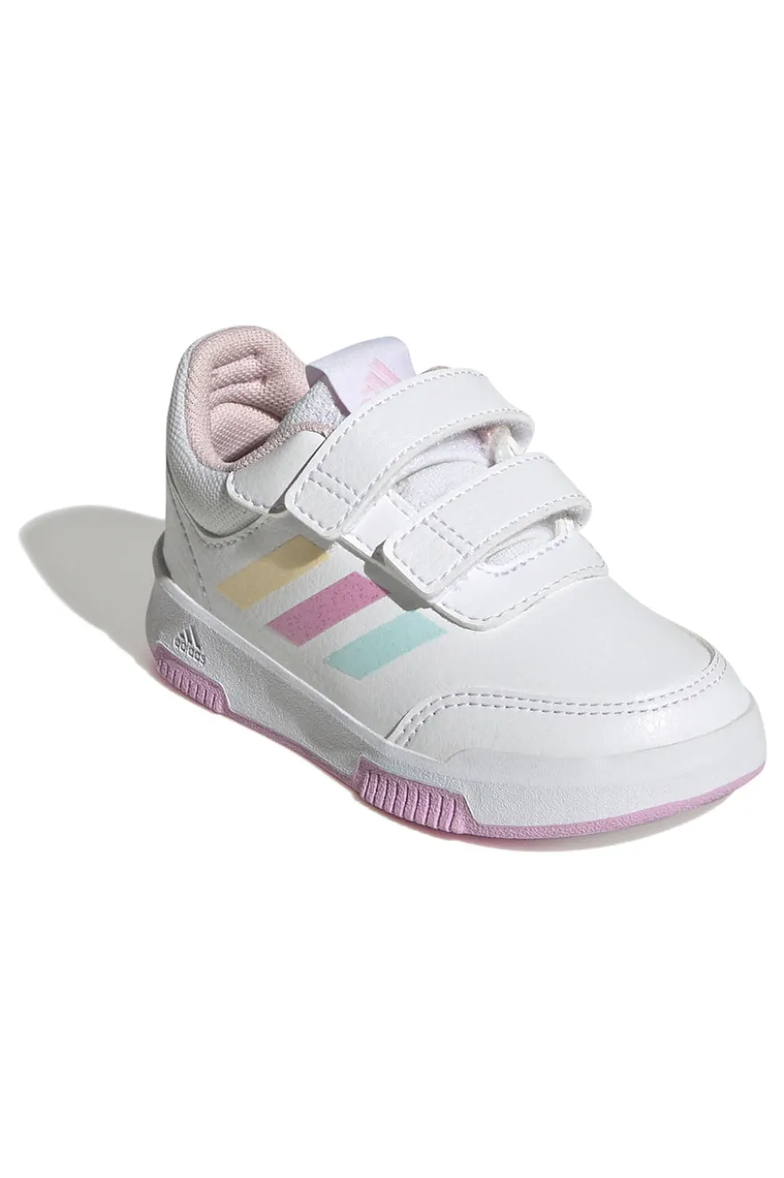 Weiße Lauflernschuhe mit bunten Details ADIDAS Tensaur Sport 2.0 CF I