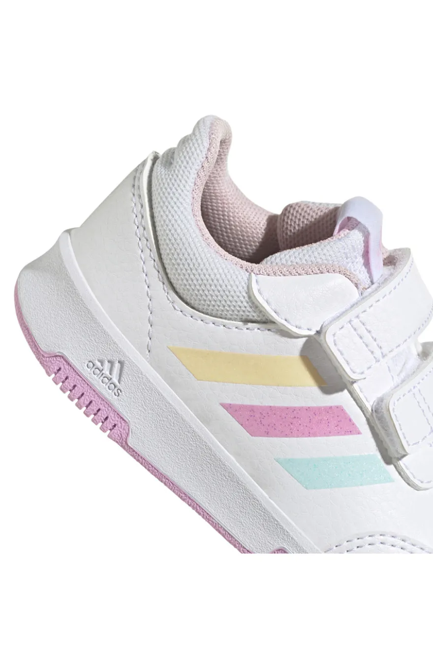 Weiße Lauflernschuhe mit bunten Details ADIDAS Tensaur Sport 2.0 CF I