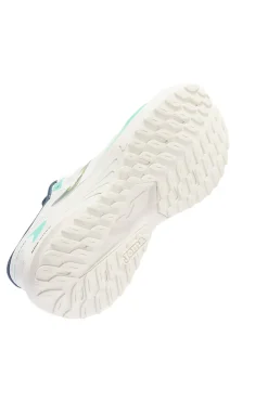 Weiße Laufschuhe mit atmungsaktiven Einlagen in Petrol Joma Speed 2602